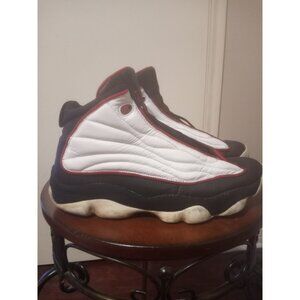 NIKE AIR JORDAN JUMPMAN PRO STRONG CHICAGO BLACK FIRE RED WHITE 407285-005 10.5